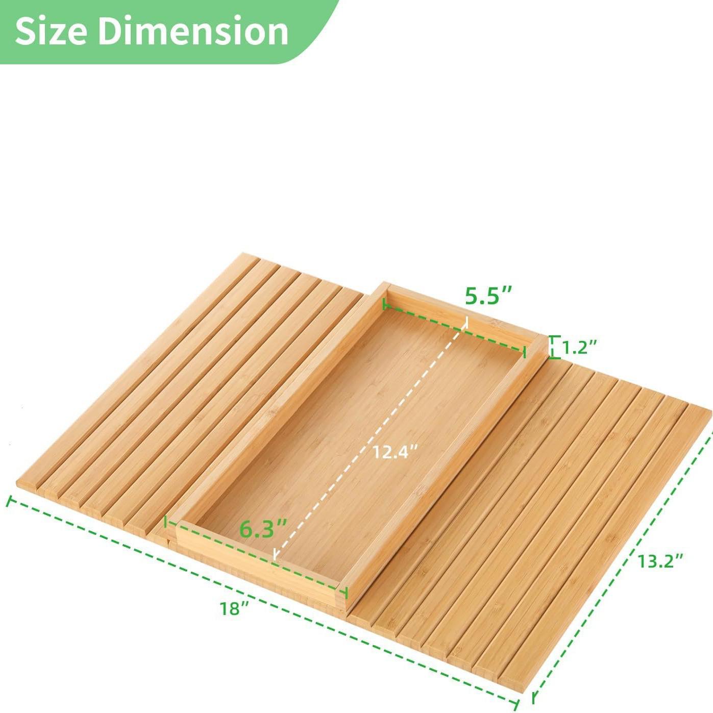 Складной деревянный поднос-подлокотник для дивана - Многофункциональный столик для закусок и чая с портативным хранением 36*17.8*7 cm
Складной деревянный поднос-подлокотник для дивана - Многофункциональный столик для закусок и чая с портативным хранением 36*17.8*7 cm