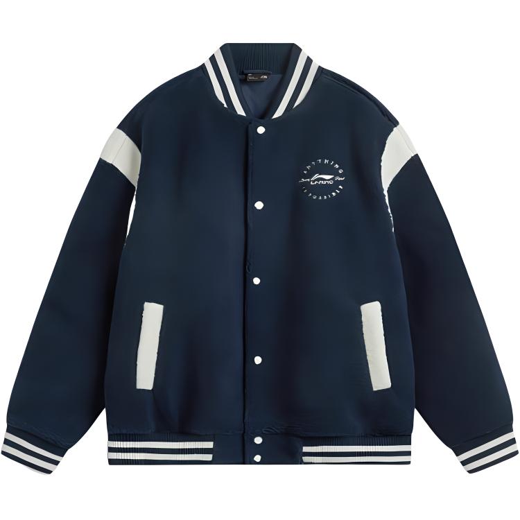 Li Ning Sports Trend Series Casual Simple Warm Baseball Jacket Men Jacket Deep-Navy-Blue AFDU593-2 L
Li Ning Sports Trend Series Casual Simple Warm Baseball Jacket Men Jacket Deep-Navy-Blue AFDU593-2 L
