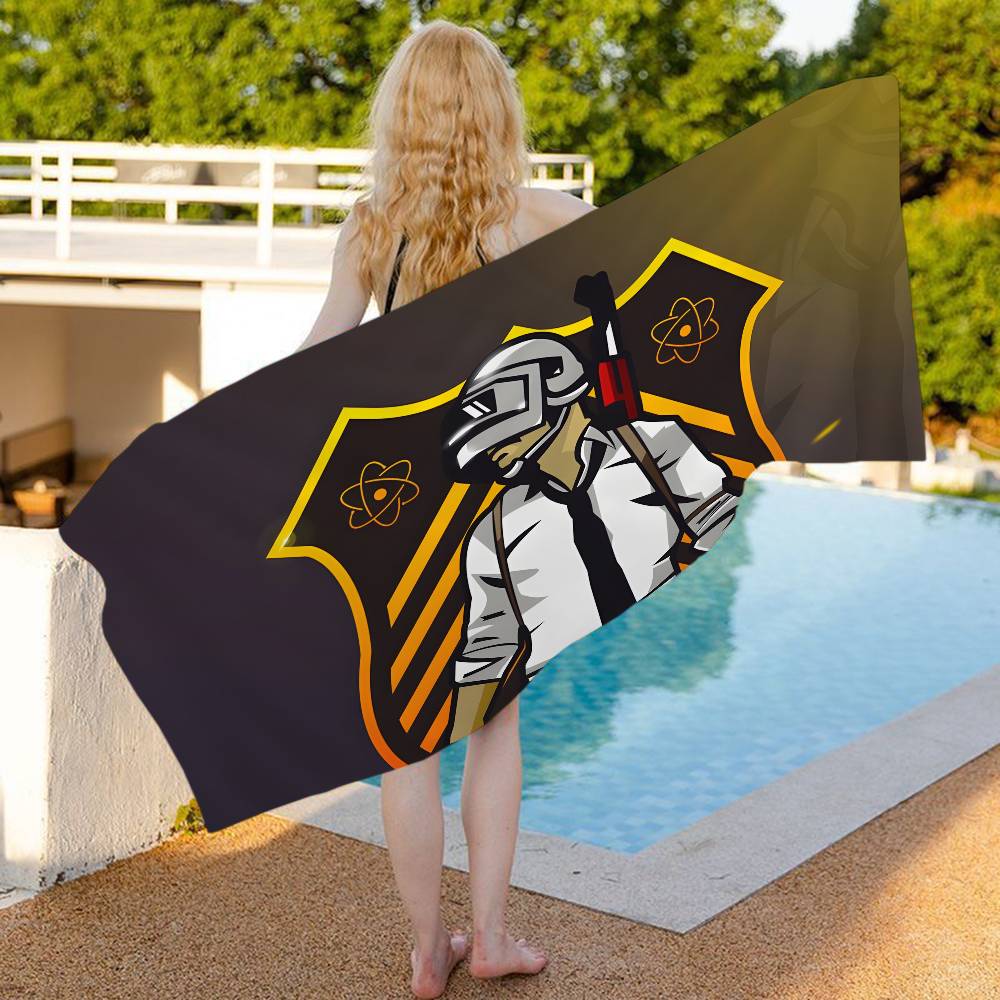 Tactical Competitive Shooting Game P-Pubg Microfiber Beach Towel Absorbent Quick Dry Swimming Resort Mountain Climbing Towel W40*H60(CM)
Tactical Competitive Shooting Game P-Pubg Microfiber Beach Towel Absorbent Quick Dry Swimming Resort Mountain Climbing Towel W40*H60(CM)