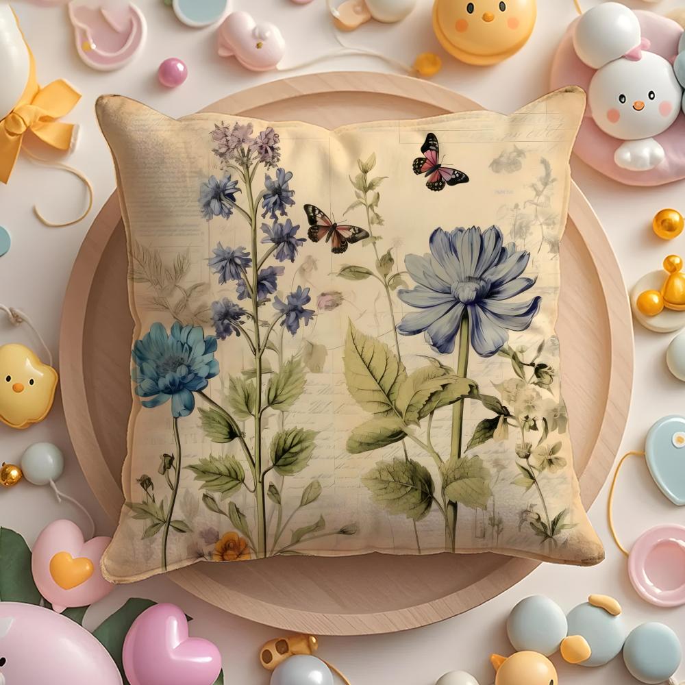 Vintage Floral Pillow Case Soft Plush Fabric Double-Sided Printed Cushion Cover Warm Winter Sofa Pillow Case 30cmx30cm
Vintage Floral Pillow Case Soft Plush Fabric Double-Sided Printed Cushion Cover Warm Winter Sofa Pillow Case 30cmx30cm