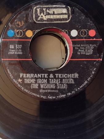 7inch Record FERRANTE & TEICHER - Theme From Taras Bulba (The Wishing UA537 United Artists 1962 US Pop Used
7inch Record FERRANTE & TEICHER - Theme From Taras Bulba (The Wishing UA537 United Artists 1962 US Pop Used