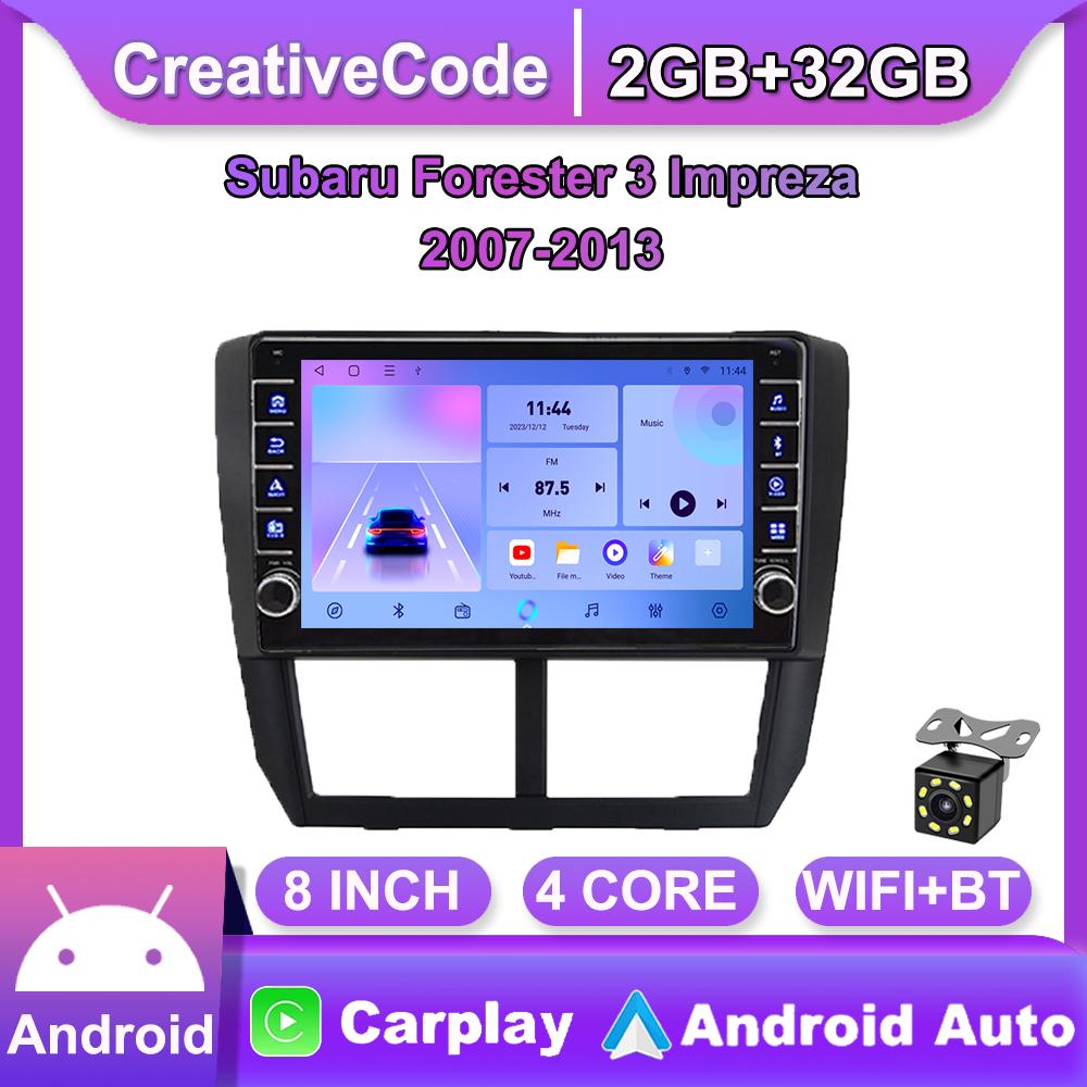 Android для Subaru Forester 3 Impreza 2007-2013 с кнопочной ручкой, автомобильный CarPlay, радио, видео, мультимедиа, GPS-плеер, 2 + 32 ГБ
Android для Subaru Forester 3 Impreza 2007-2013 с кнопочной ручкой, автомобильный CarPlay, радио, видео, мультимедиа, GPS-плеер, 2 + 32 ГБ