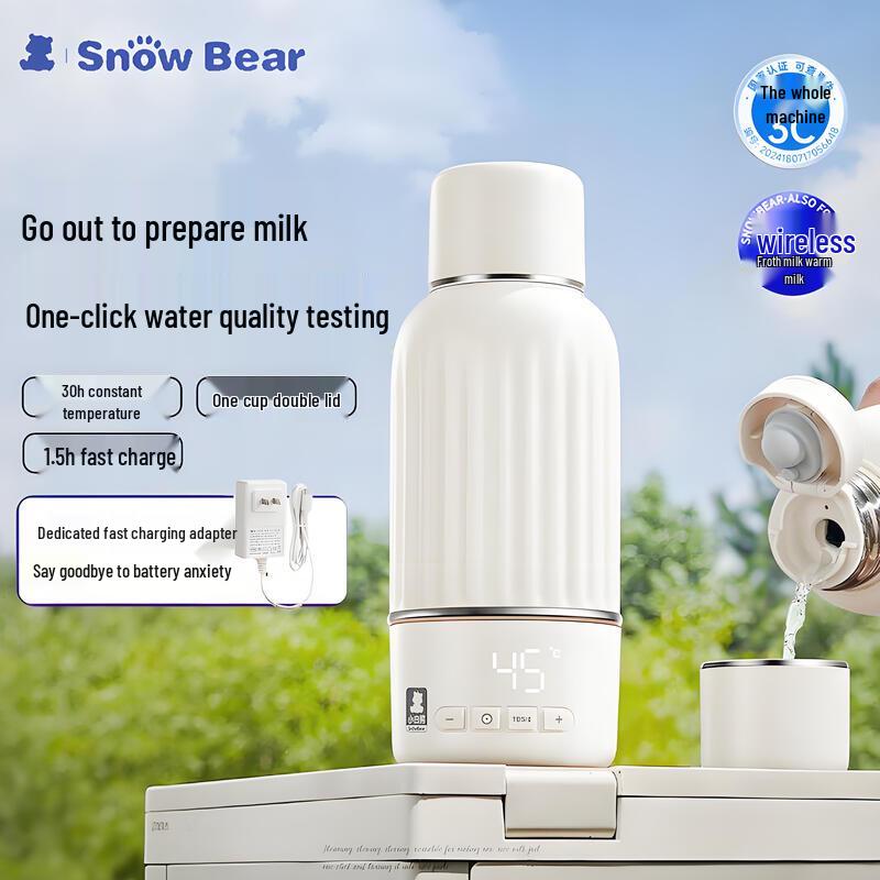 SnowBear Wireless Smart Baby Bottle Warmer
SnowBear Wireless Smart Baby Bottle Warmer