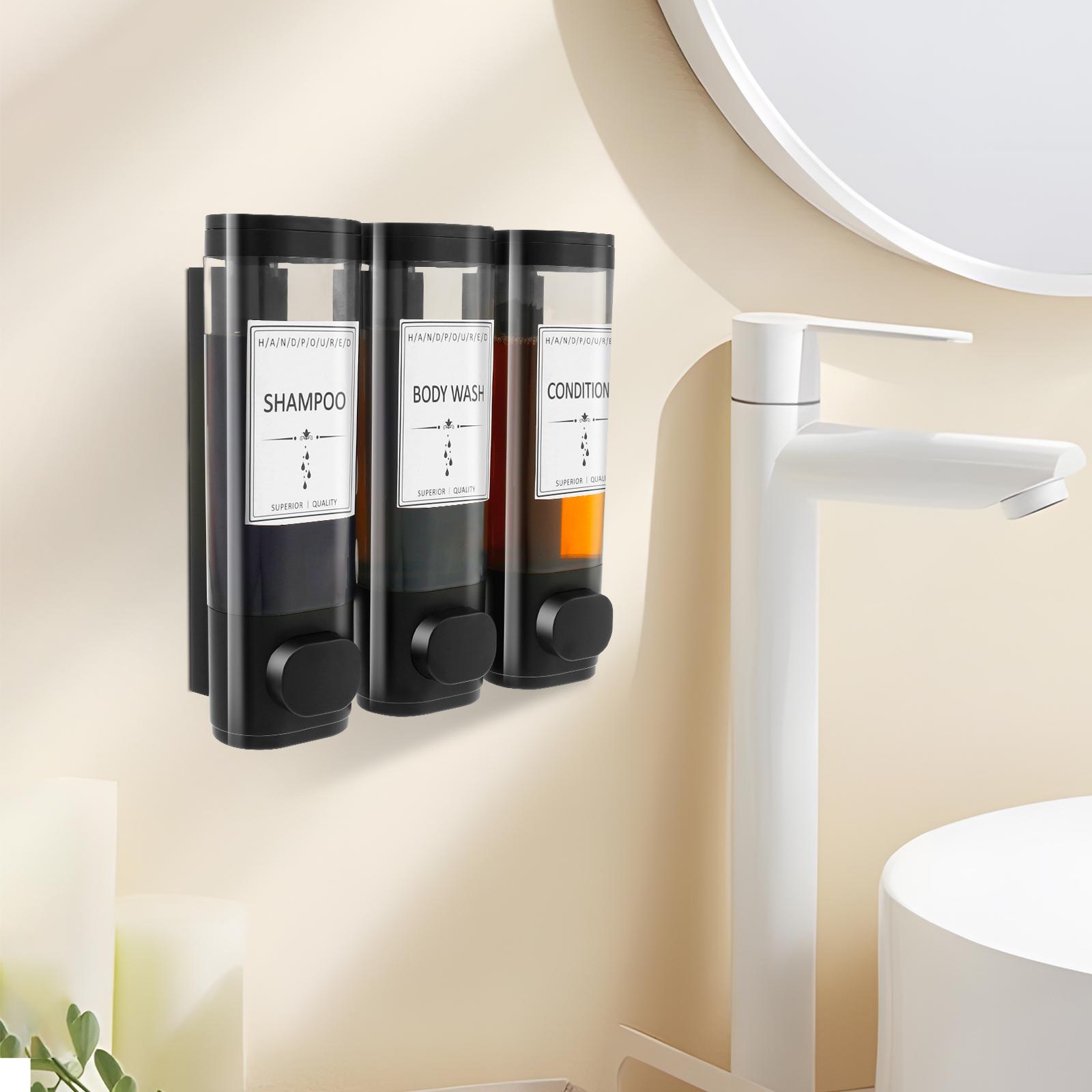 Wall Mounted Soap Dispenser Bathroom Shampoo and Conditioner Shower Gel Dispenser Container Bottle for Bathroom Kitchen Hotel білий
Wall Mounted Soap Dispenser Bathroom Shampoo and Conditioner Shower Gel Dispenser Container Bottle for Bathroom Kitchen Hotel білий