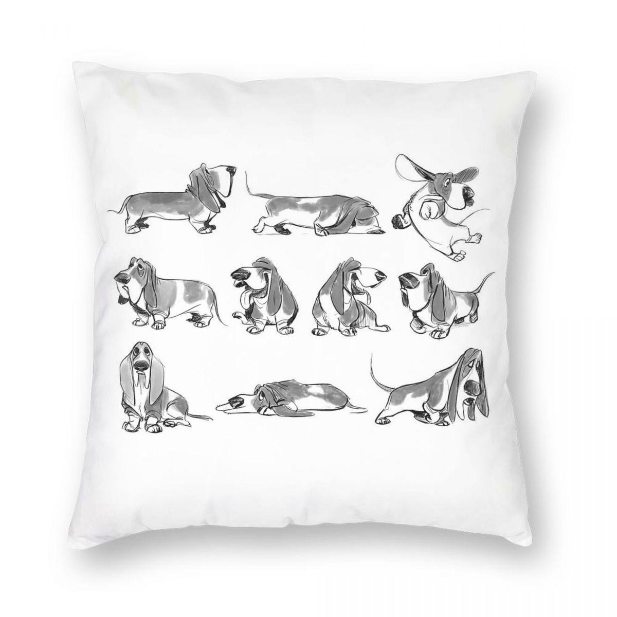 Basset Hound Lovers Pillowcase Polyester Linen Velvet Creative Zip Decor Sofa Cushion Cover Wholesale 12x12Inch
Basset Hound Lovers Pillowcase Polyester Linen Velvet Creative Zip Decor Sofa Cushion Cover Wholesale 12x12Inch