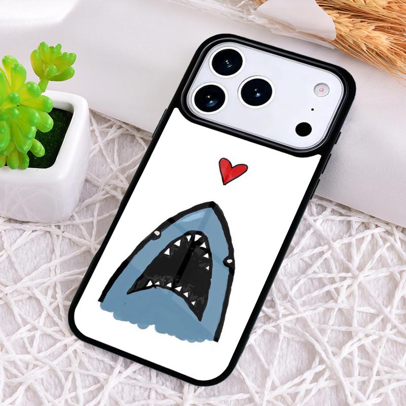 Love Shark soft Phone Case for iPhone 17 Air 16 15 11 12 14 13 Pro Max Shockproof Cover iPhone 14 Plus
Love Shark soft Phone Case for iPhone 17 Air 16 15 11 12 14 13 Pro Max Shockproof Cover iPhone 14 Plus
