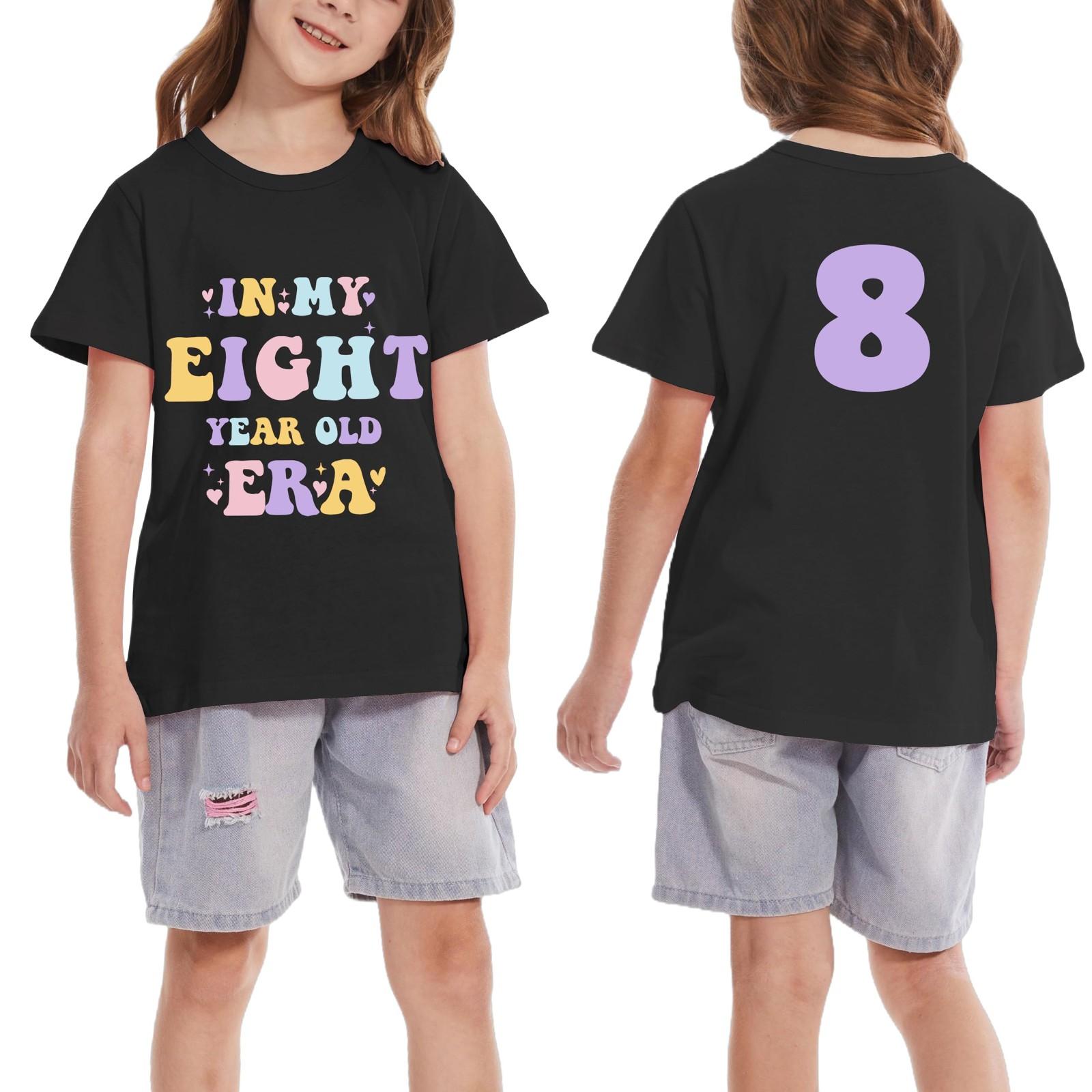 Рубашка для малышей, девочек и мальчиков, футболки на день рождения, детские рубашки 8 лет 120 чёрный
Рубашка для малышей, девочек и мальчиков, футболки на день рождения, детские рубашки 8 лет 120 чёрный