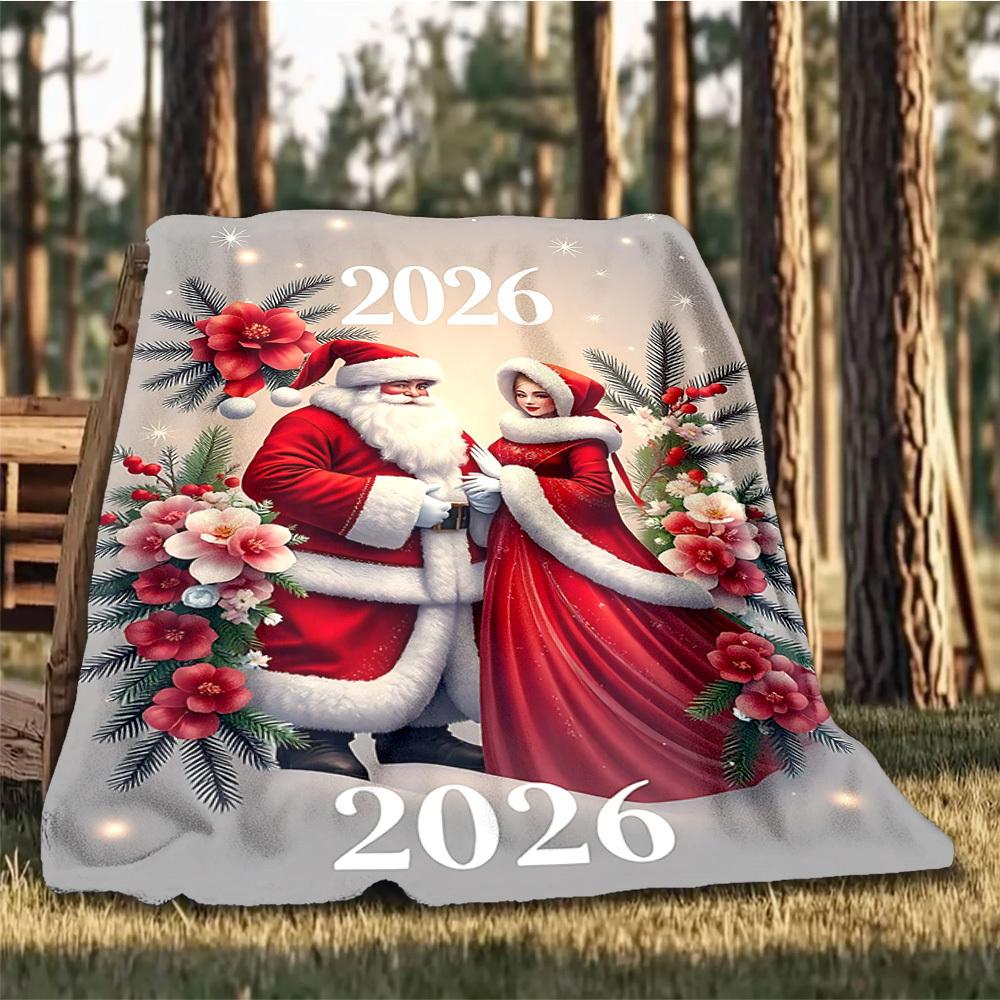 1pc Santa Claus Outdoor Blanket - Soft Flannel Cozy for Travel & Camping - All-Season Warm Bed Cover, Machine Washable yy251229071 75x90cm
1pc Santa Claus Outdoor Blanket - Soft Flannel Cozy for Travel & Camping - All-Season Warm Bed Cover, Machine Washable yy251229071 75x90cm
