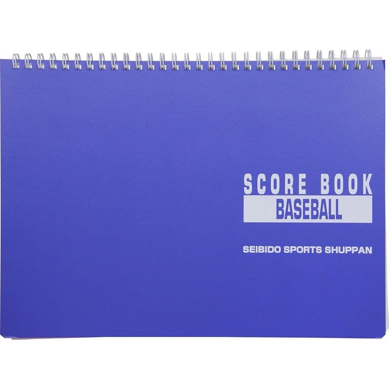 SEIBIDO SHUPPAN Baseball Scorebook, Ring Style, 9139
SEIBIDO SHUPPAN Baseball Scorebook, Ring Style, 9139