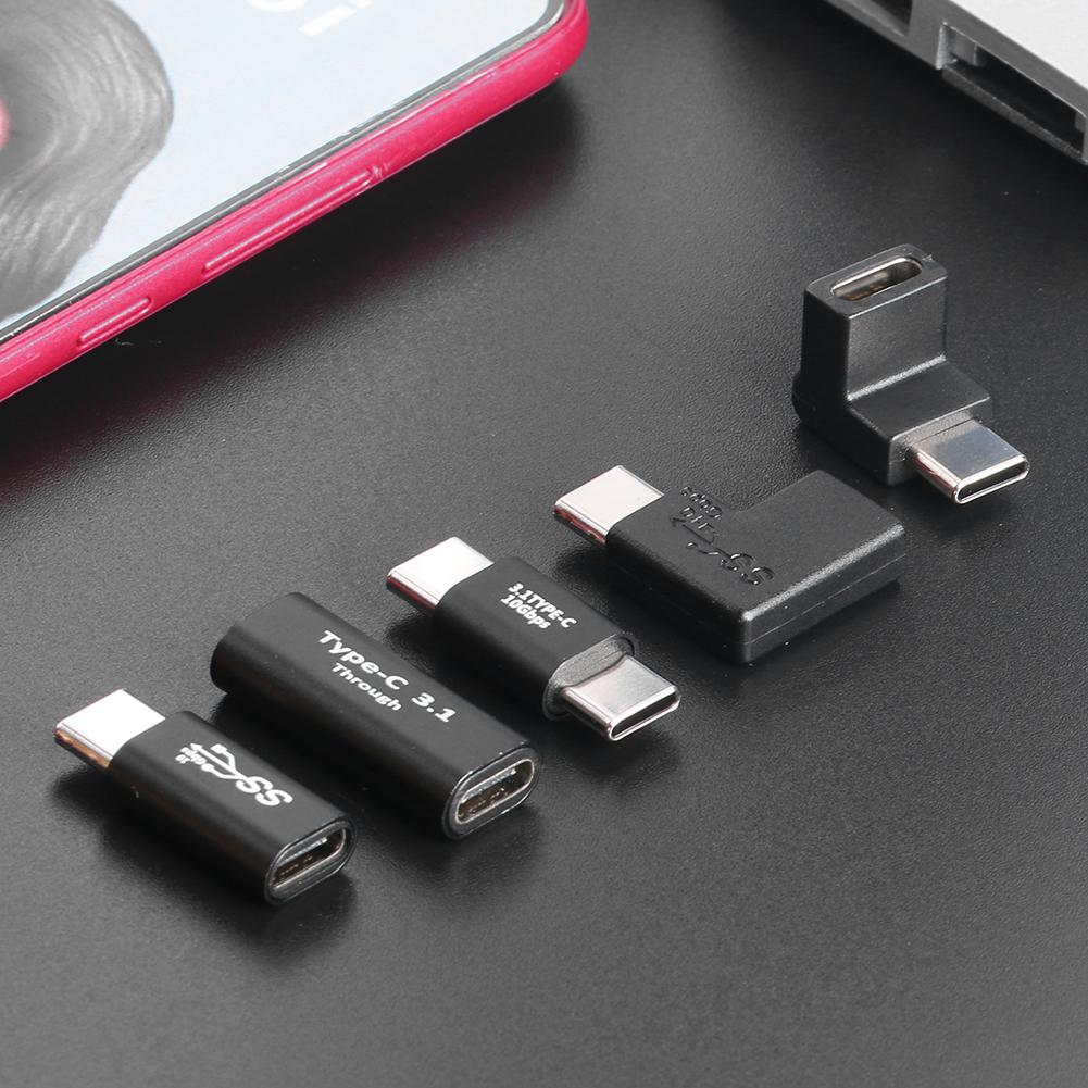 10Gbps 100W PD Type C to Type C Charging Adapter USB C to USB C Adapter Male Female Converter Connector Type-C Extension Cable
10Gbps 100W PD Type C to Type C Charging Adapter USB C to USB C Adapter Male Female Converter Connector Type-C Extension Cable