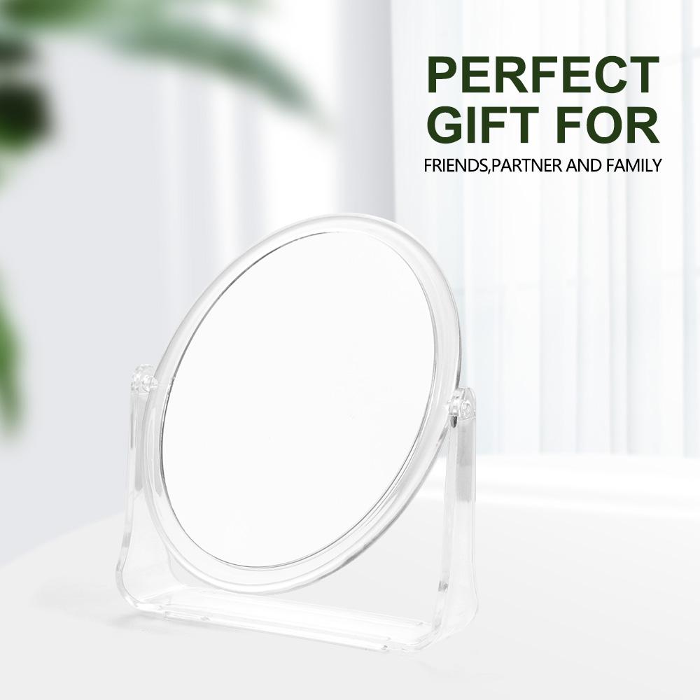 360° Rotating Desktop Cosmetic Mirror Flexible Table Makeup Mirror 5x Magnifying Mirror Makeup 1X Square
360° Rotating Desktop Cosmetic Mirror Flexible Table Makeup Mirror 5x Magnifying Mirror Makeup 1X Square