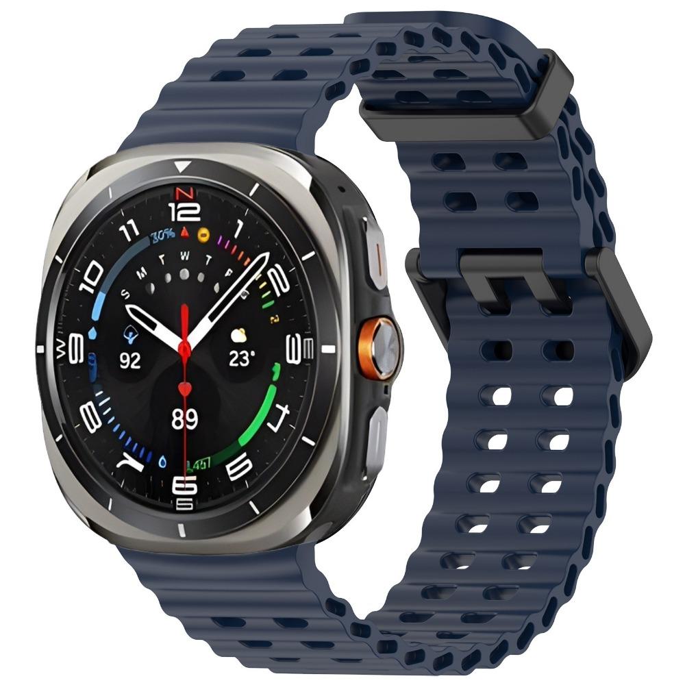 Силіконовий ремінець Ocean для Samsung Galaxy Watch Ultra 47 мм Оригінальний дихаючий ремінець Correa Galaxy Watch 8-7 Ultra 47 мм Galaxy Ultra 47mm midnight синього кольору
Силіконовий ремінець Ocean для Samsung Galaxy Watch Ultra 47 мм Оригінальний дихаючий ремінець Correa Galaxy Watch 8-7 Ultra 47 мм Galaxy Ultra 47mm midnight синього кольору