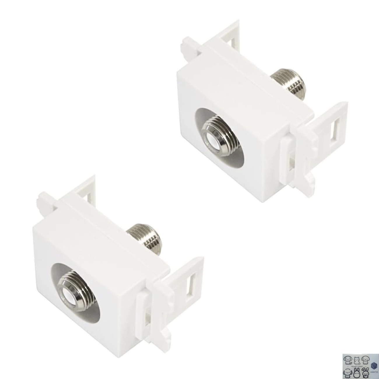 of SOLIDCABLE Wall TV Terminal JJ Type Current Passing Terminal Type New 4K8K Satellite Broadcasting Terrestrial Digital BS CS Compatible with Various
of SOLIDCABLE Wall TV Terminal JJ Type Current Passing Terminal Type New 4K8K Satellite Broadcasting Terrestrial Digital BS CS Compatible with Various