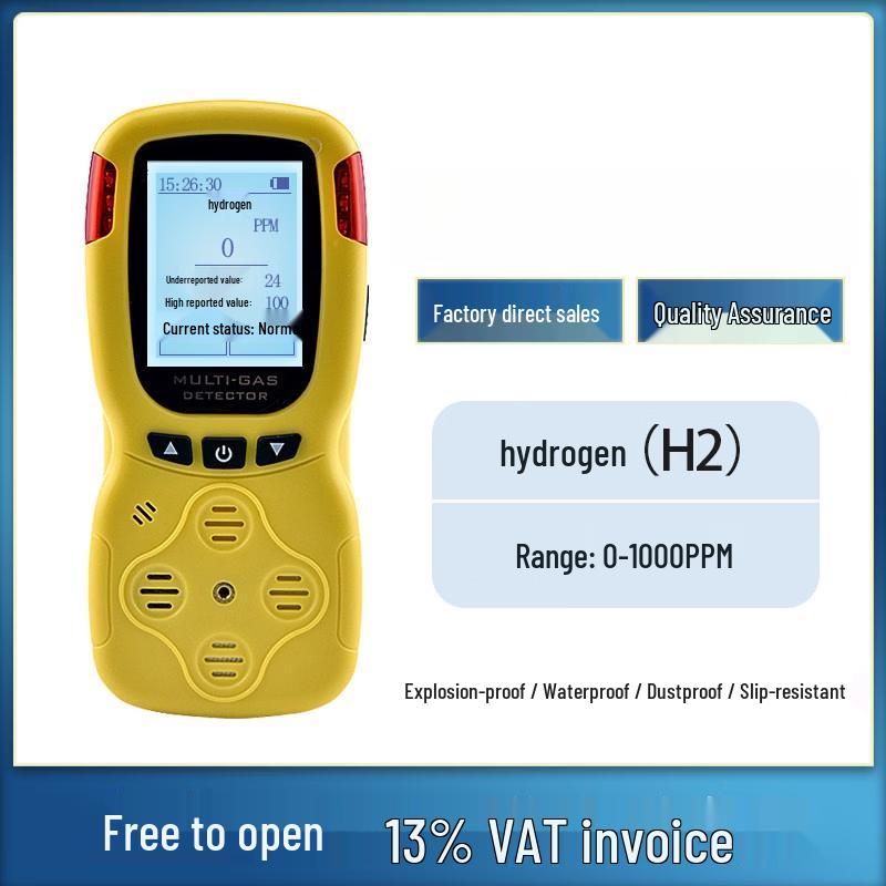 RSRDDY Portable 4-in-1 Gas Detector
RSRDDY Portable 4-in-1 Gas Detector