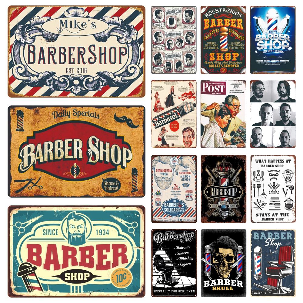 Hair Cutting Retro Plaque, Metal Signs, Barber Shop, Vintage Painting, Wall Posters, Bar, Pub, Shave & Haircut, Home Decor, WY28 20x30cm
Hair Cutting Retro Plaque, Metal Signs, Barber Shop, Vintage Painting, Wall Posters, Bar, Pub, Shave & Haircut, Home Decor, WY28 20x30cm