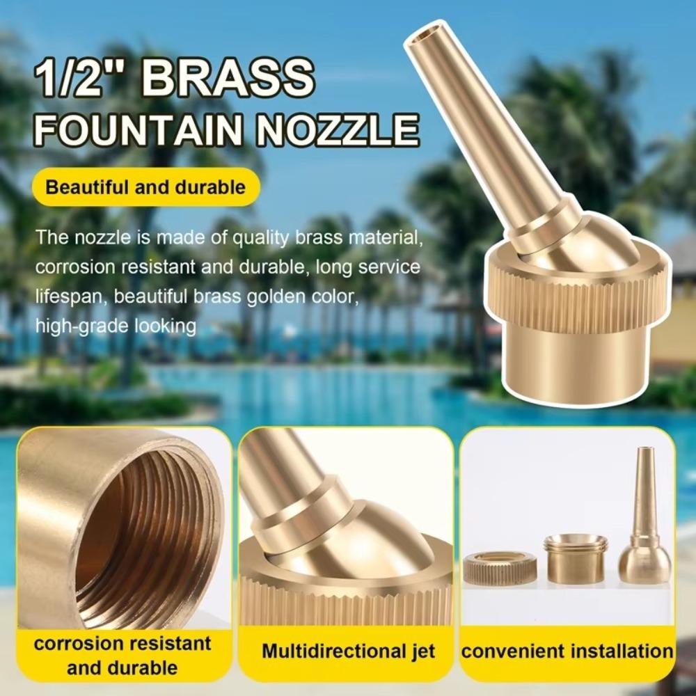 1/2 3/4 1 Swimming Pool Fountain Nozzle Adjustable Spray Head Jet Straight Fountain Nozzles 1/2inch
1/2 3/4 1 Swimming Pool Fountain Nozzle Adjustable Spray Head Jet Straight Fountain Nozzles 1/2inch