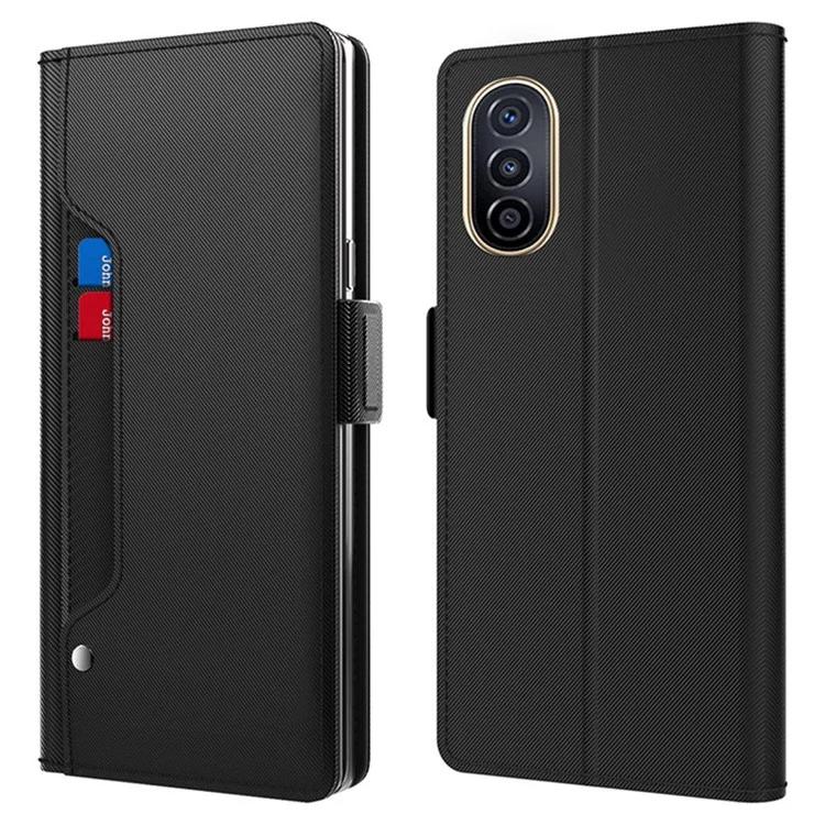 Built-in Mirror Phone Case for Huawei nova Y71 4G Card Holder Phone Stand Cover Leather Shell
Built-in Mirror Phone Case for Huawei nova Y71 4G Card Holder Phone Stand Cover Leather Shell