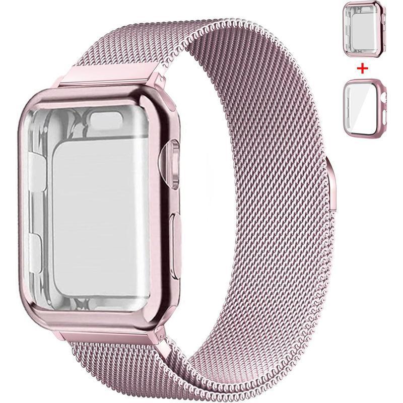 M 80635 Metal Milanese Loop Watch Case 49mm Ultra/Ultra2 рожевий/золотий
M 80635 Metal Milanese Loop Watch Case 49mm Ultra/Ultra2 рожевий/золотий