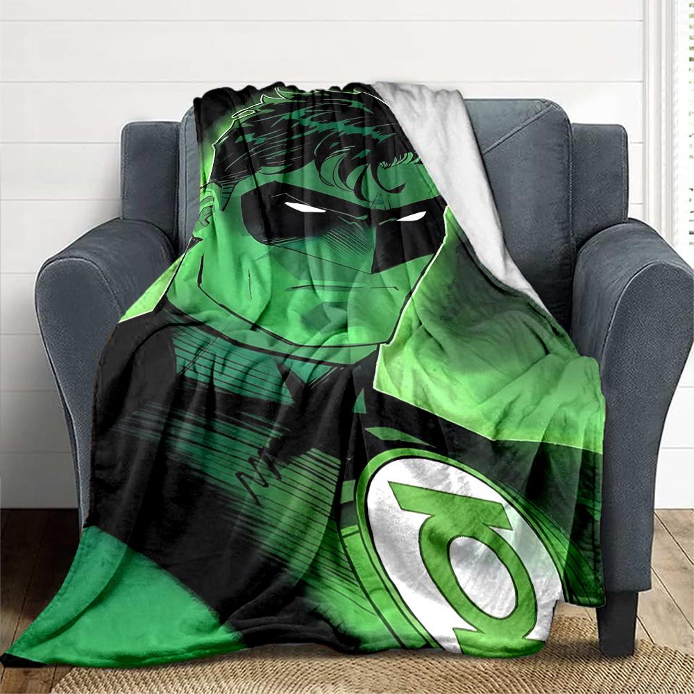 1pc Green Lantern symbol Blanket Lightweight Flannel Throw For Sofa, Bed, Travel, Livingroom, Office, Couch, Chair, And Bed 80x120cm
1pc Green Lantern symbol Blanket Lightweight Flannel Throw For Sofa, Bed, Travel, Livingroom, Office, Couch, Chair, And Bed 80x120cm