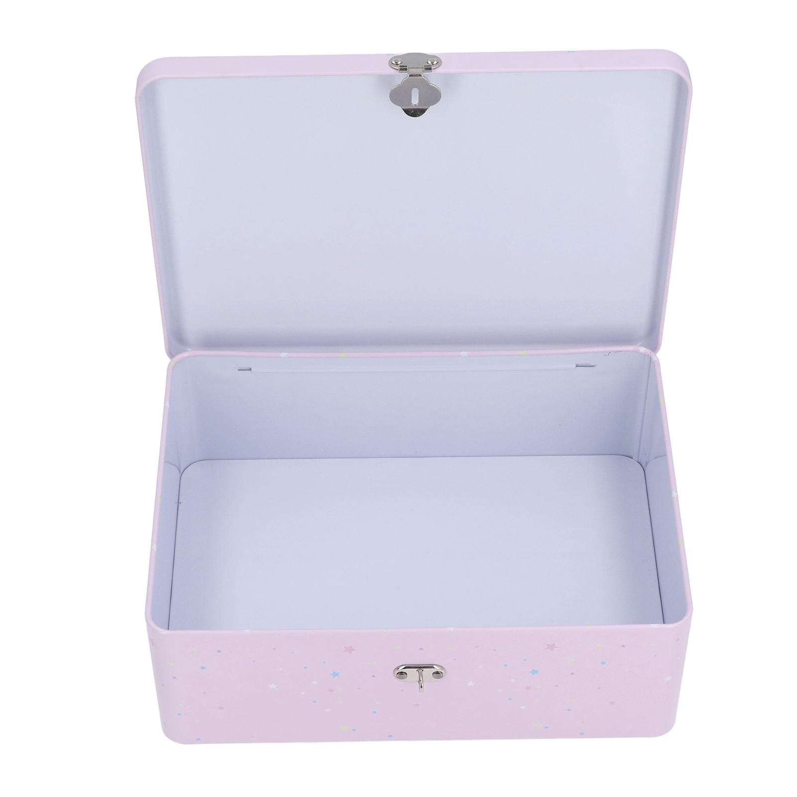 Kids Storage Box with Lid and Lock Cartoon Cute Tinplate Metal Saving Box for Boys Girls Birthday Gifts Home Decor
Kids Storage Box with Lid and Lock Cartoon Cute Tinplate Metal Saving Box for Boys Girls Birthday Gifts Home Decor