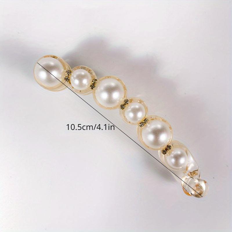 Special Design Black Beauty Imitation Pearl Hair Clip Banana Hair Accessories for Women золотий
Special Design Black Beauty Imitation Pearl Hair Clip Banana Hair Accessories for Women золотий