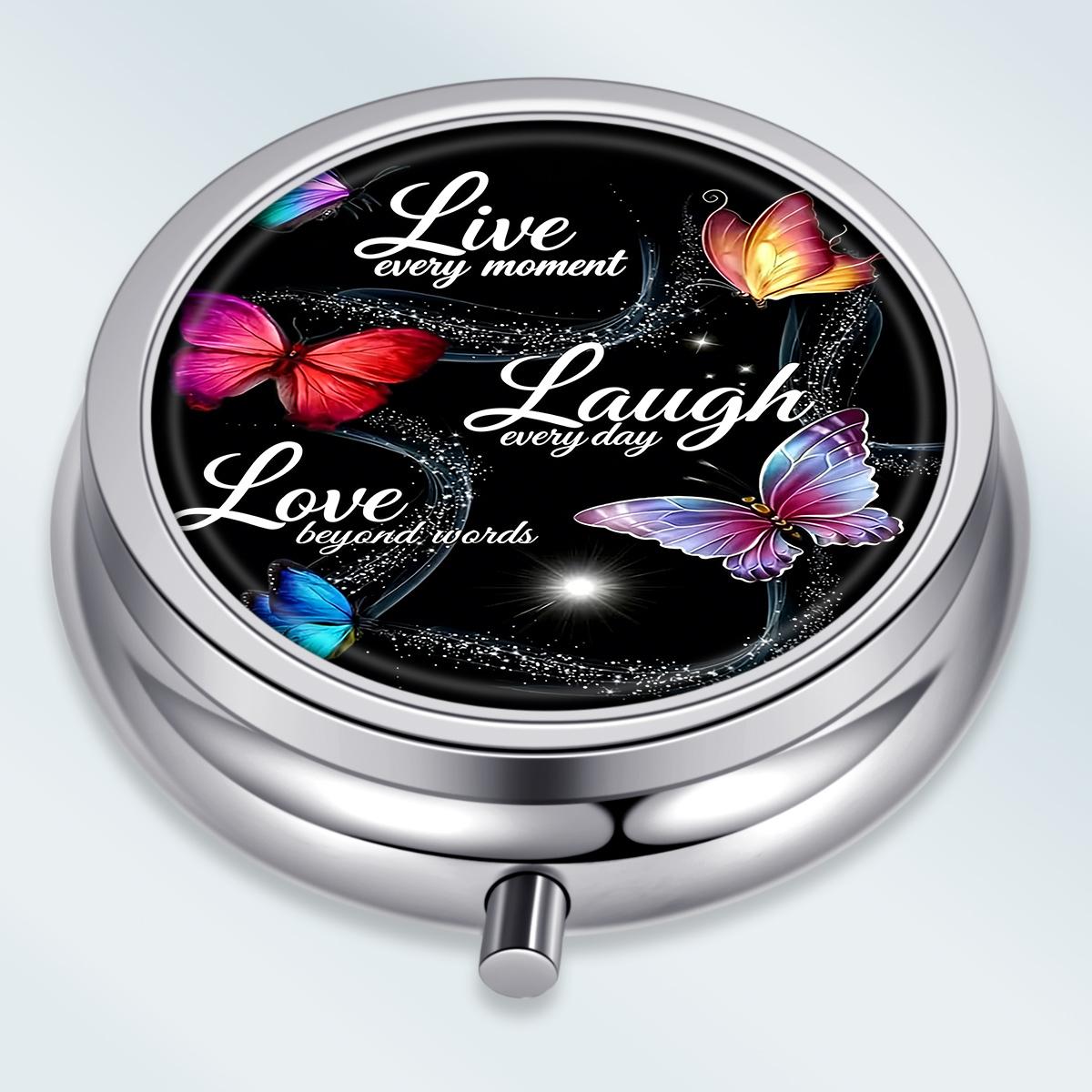 Portable Pill Box with 3 Compartments, Mini Metal Medicine Organizer Case, Cute Printed Pill Container for Vitamins, Pills, Jewelry, Travel, Daily Use разноцветный
Portable Pill Box with 3 Compartments, Mini Metal Medicine Organizer Case, Cute Printed Pill Container for Vitamins, Pills, Jewelry, Travel, Daily Use разноцветный