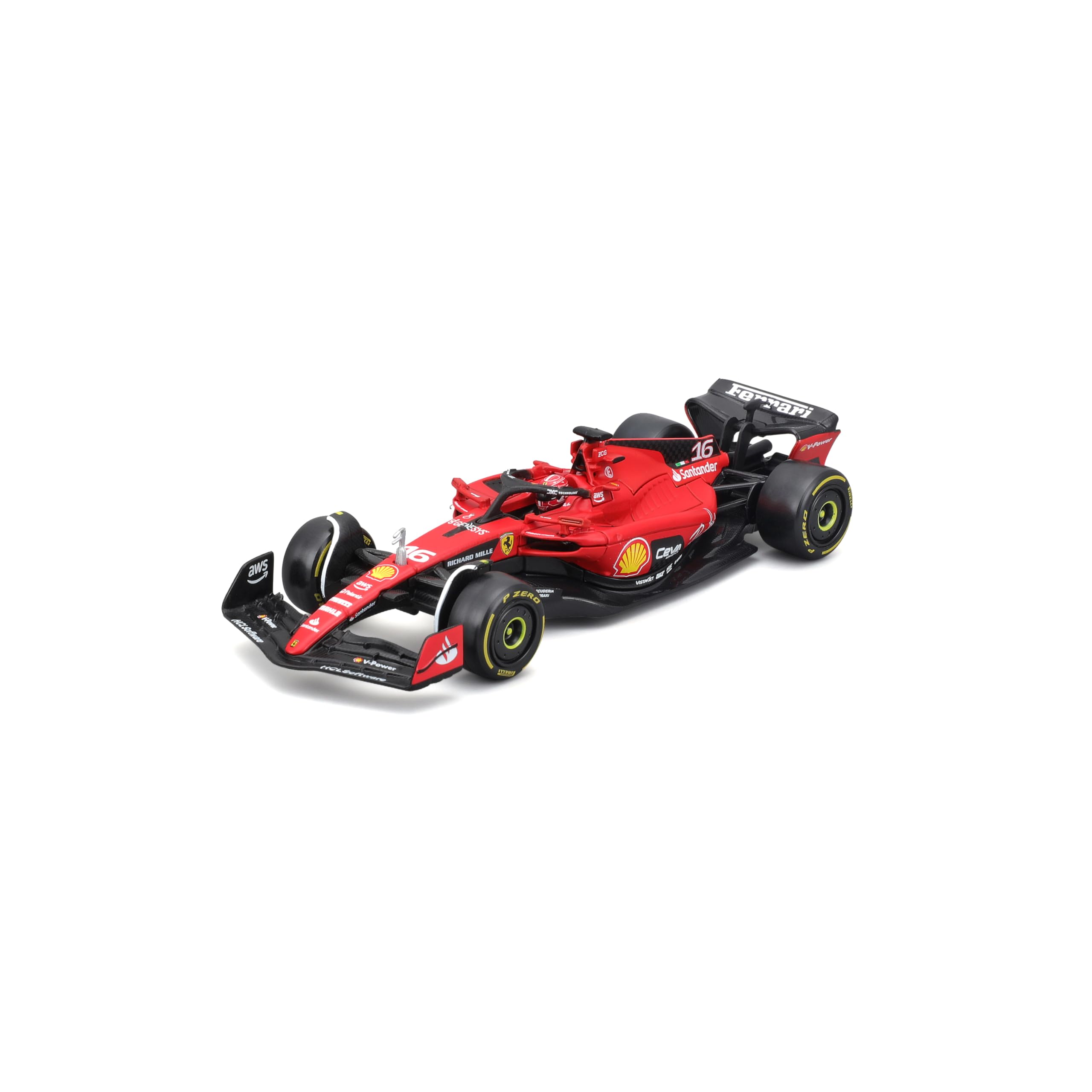 SFR Ferrari F1 Team Race Car with Helmet Leclerc 143 (2023) - #16
SFR Ferrari F1 Team Race Car with Helmet Leclerc 143 (2023) - #16