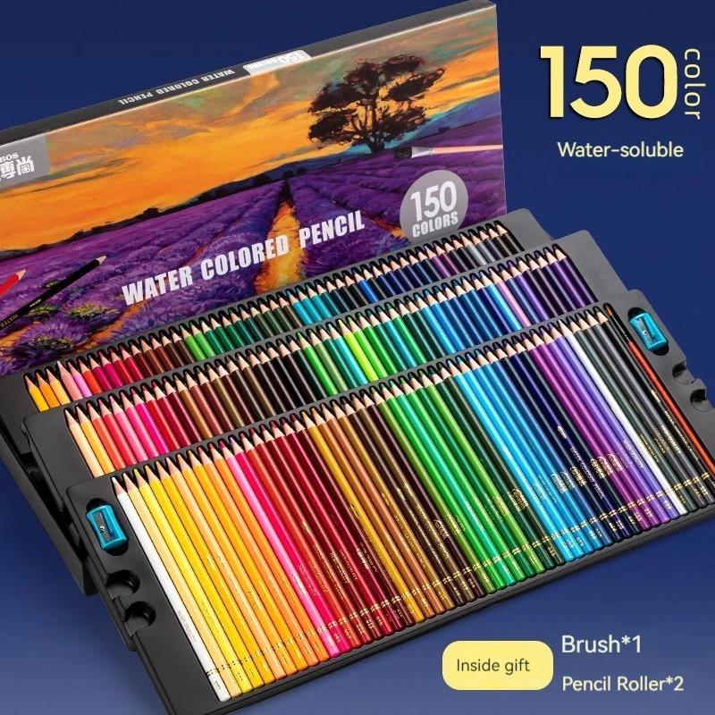 Профессиональные цветные масляные карандаши, 48/72/120/150/200 цветов, свинцовые акварельные карандаши для рисования с сумкой для хранения, набор товаров для рукоделия
Профессиональные цветные масляные карандаши, 48/72/120/150/200 цветов, свинцовые акварельные карандаши для рисования с сумкой для хранения, набор товаров для рукоделия