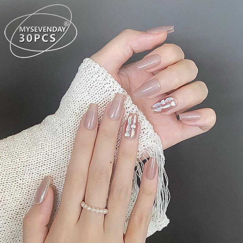 Popular High-End Handmade Cat Eye Rhinestone Glitter Edge Removable False Nail Tips Handmade Nails M#10 pieces/bag
Popular High-End Handmade Cat Eye Rhinestone Glitter Edge Removable False Nail Tips Handmade Nails M#10 pieces/bag