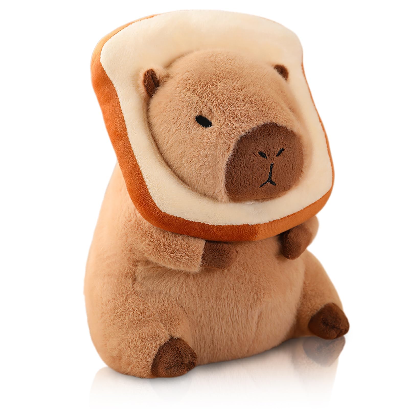 Cute Capybara Plush Kawaii Soft Capybara Plush Doll Pillow with Bread Capybara Stuffed Aniamls Toys for Girls Kids Adults Birthdays Valentines Gift 30cm
Cute Capybara Plush Kawaii Soft Capybara Plush Doll Pillow with Bread Capybara Stuffed Aniamls Toys for Girls Kids Adults Birthdays Valentines Gift 30cm