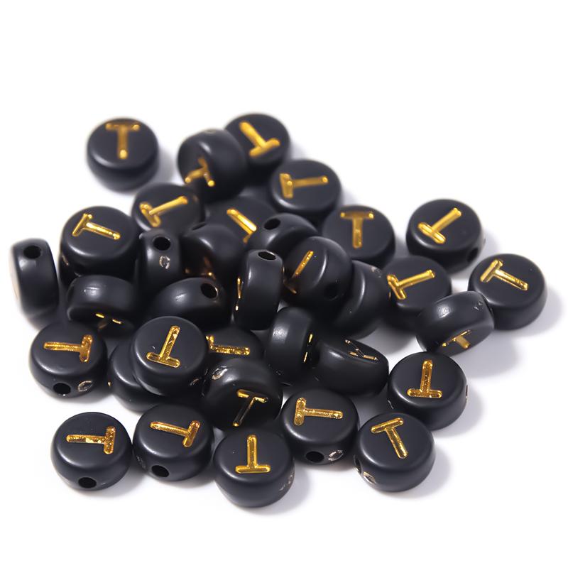 100pcs/lot Round Flat Acrylic Letter Beads Black Loose Spacer Beads For Jewelry Making DIY Bracelet Necklace Accessories
100pcs/lot Round Flat Acrylic Letter Beads Black Loose Spacer Beads For Jewelry Making DIY Bracelet Necklace Accessories
