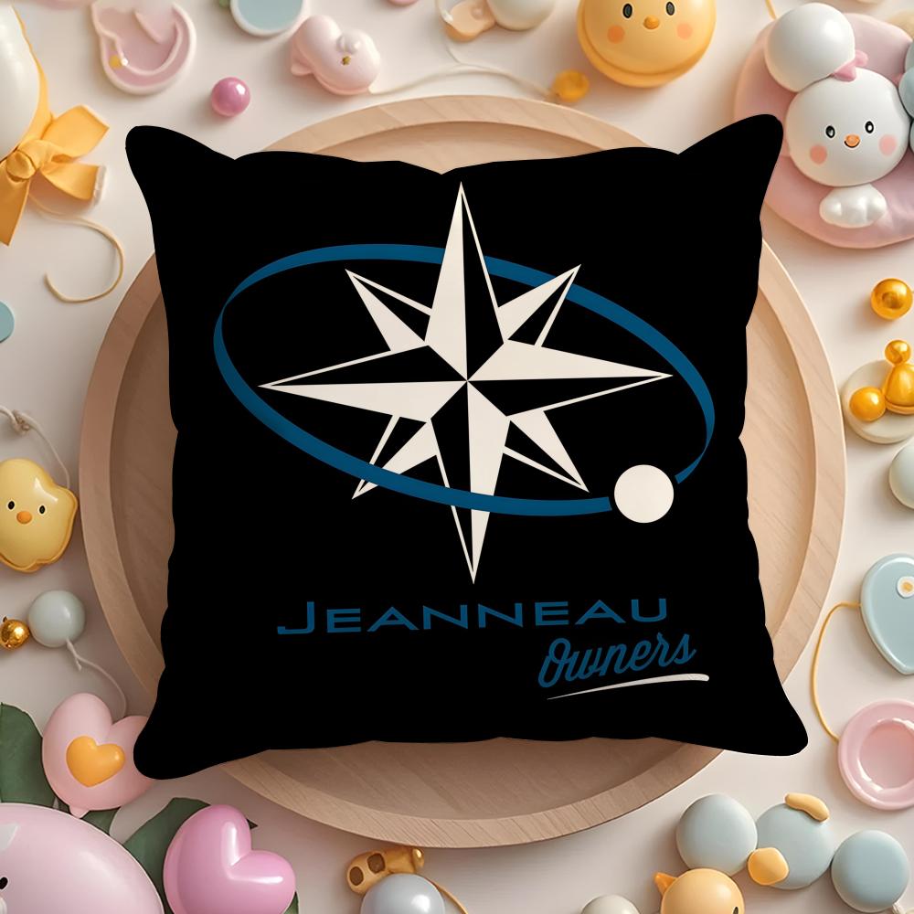 J-Jeanneau Yachts Logo Cushion Cover Home & Car Multi-Scene Pillow Cover - Reversible, Soft & Durable for Daily Use 40cmx40cm
J-Jeanneau Yachts Logo Cushion Cover Home & Car Multi-Scene Pillow Cover - Reversible, Soft & Durable for Daily Use 40cmx40cm