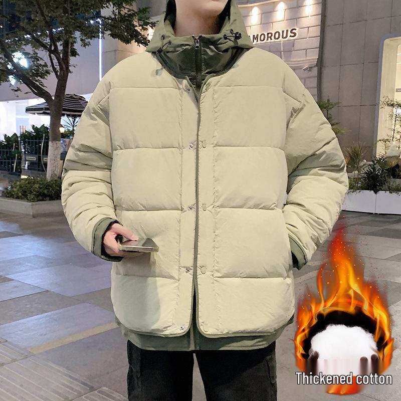 Men s Trendy Winter Plus Velvet Thick Cotton Jacket for Teens and Adults L
Men s Trendy Winter Plus Velvet Thick Cotton Jacket for Teens and Adults L