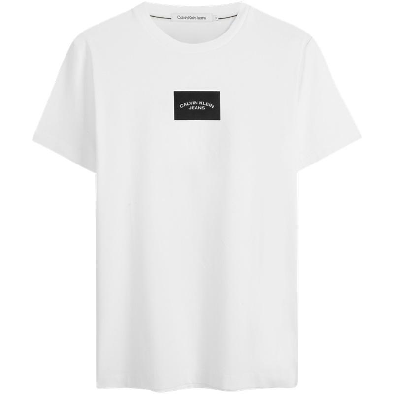 Calvin Klein Повседневная минималистская футболка с круглым вырезом и буквами, прямой покрой, короткий рукав, мужские топы, цвет лунный-белый J323926YAF S
Calvin Klein Повседневная минималистская футболка с круглым вырезом и буквами, прямой покрой, короткий рукав, мужские топы, цвет лунный-белый J323926YAF S