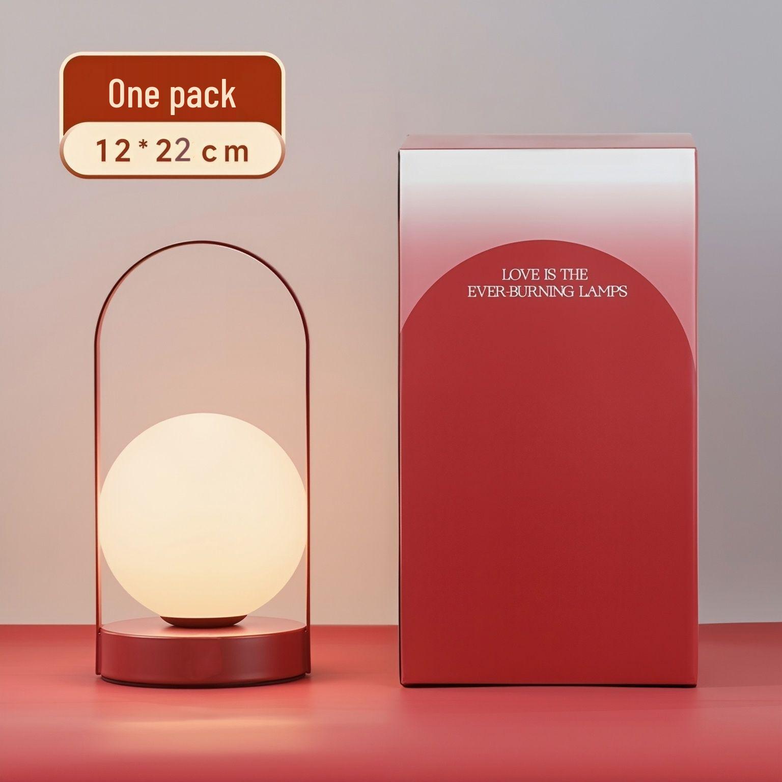 French Country Red LED Bedside Lamp: 5W Bride Dowry Gift Default Item
French Country Red LED Bedside Lamp: 5W Bride Dowry Gift Default Item