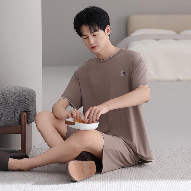 Men s Summer 2026 Ice Silk Pajama Set - Short Sleeve, Thin & Comfortable L
Men s Summer 2026 Ice Silk Pajama Set - Short Sleeve, Thin & Comfortable L