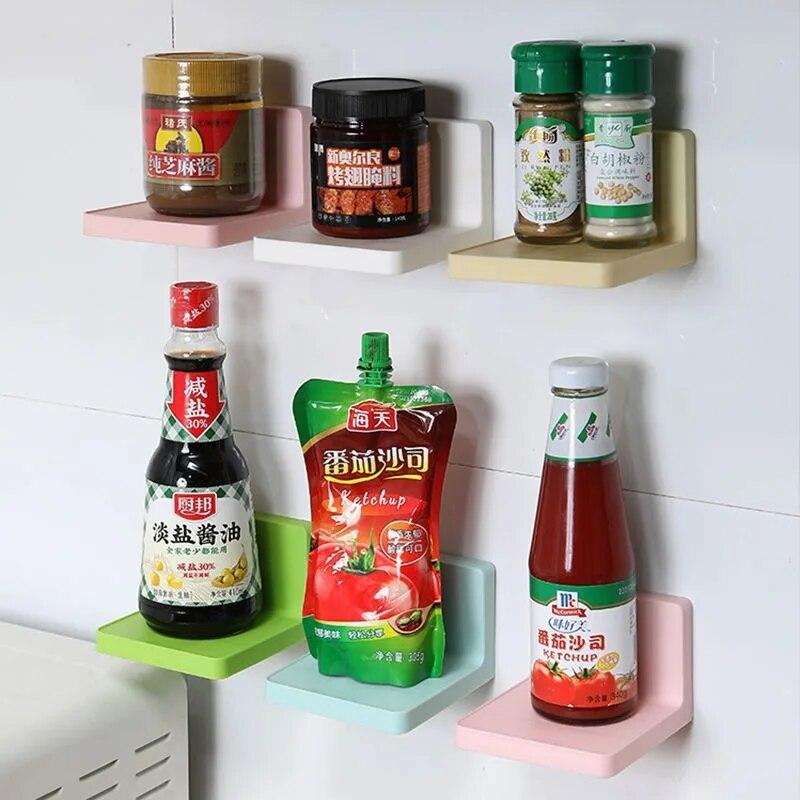 Полка для хранения без перфорации, полка для хранения кухни и ванной комнаты, утолщенная настенная полка для хранения косметики в общежитии
Полка для хранения без перфорации, полка для хранения кухни и ванной комнаты, утолщенная настенная полка для хранения косметики в общежитии