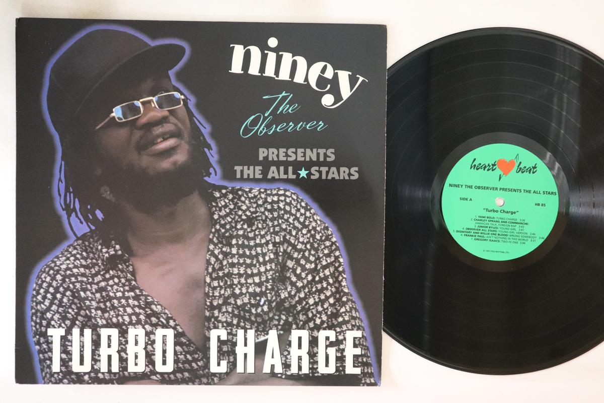 LP Record NINEY THE OBSERVER PRESENTS THE ALL - Turbo Charge HB85 HEARTBEAT RECOR 1991 US Reggae, Ska & Dub Used
LP Record NINEY THE OBSERVER PRESENTS THE ALL - Turbo Charge HB85 HEARTBEAT RECOR 1991 US Reggae, Ska & Dub Used