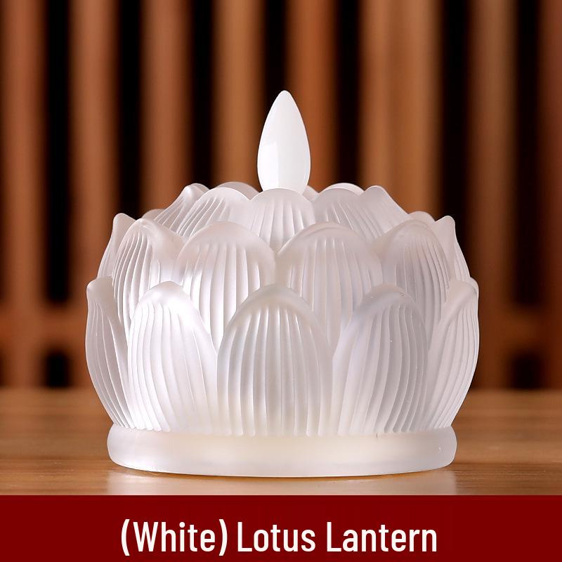 Liuli Lotus LED Candle - Eternal Lotus Lamp for Buddha Guanyin Offerings
Liuli Lotus LED Candle - Eternal Lotus Lamp for Buddha Guanyin Offerings