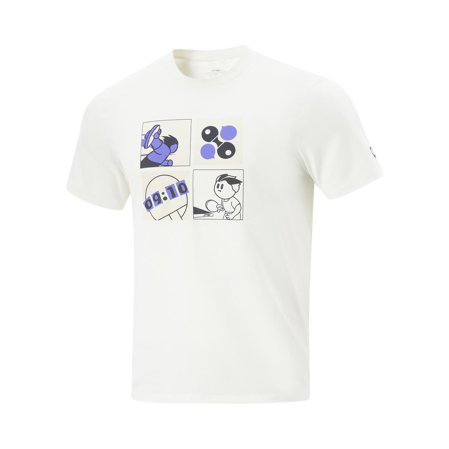 Li-Ning Comfortable Quick-Drying Sports Short Sleeve T-Shirt Unisex Tops Off-White AHSV105-2 2XL
Li-Ning Comfortable Quick-Drying Sports Short Sleeve T-Shirt Unisex Tops Off-White AHSV105-2 2XL