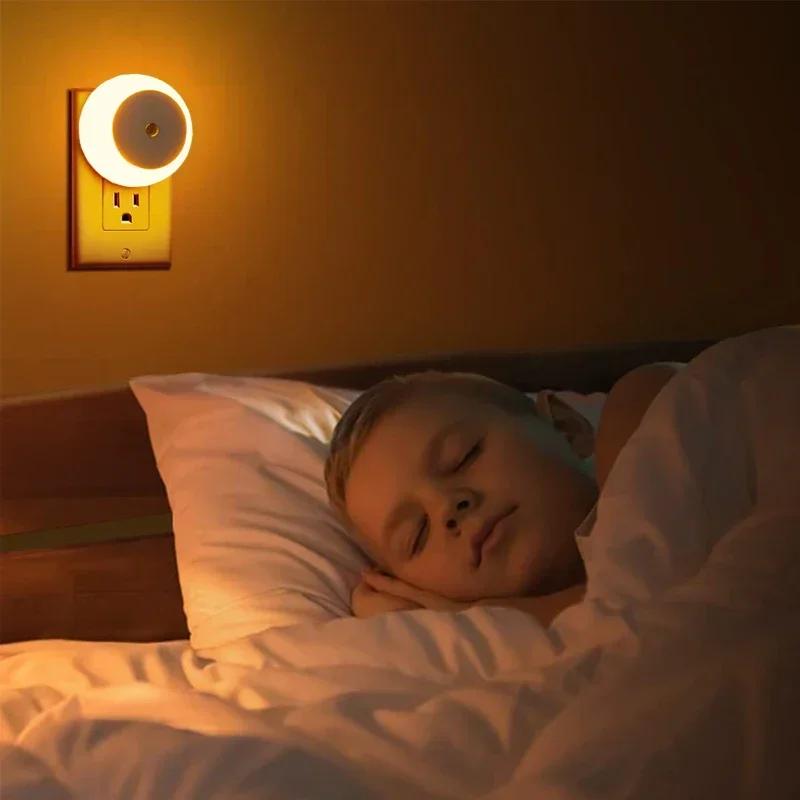 Light-control Sensor LED Night Light US/EU Plug Wall Lamp for Bathroom Bedroom Home Kitchen Corridor Energy Saving Night Lamp
Light-control Sensor LED Night Light US/EU Plug Wall Lamp for Bathroom Bedroom Home Kitchen Corridor Energy Saving Night Lamp
