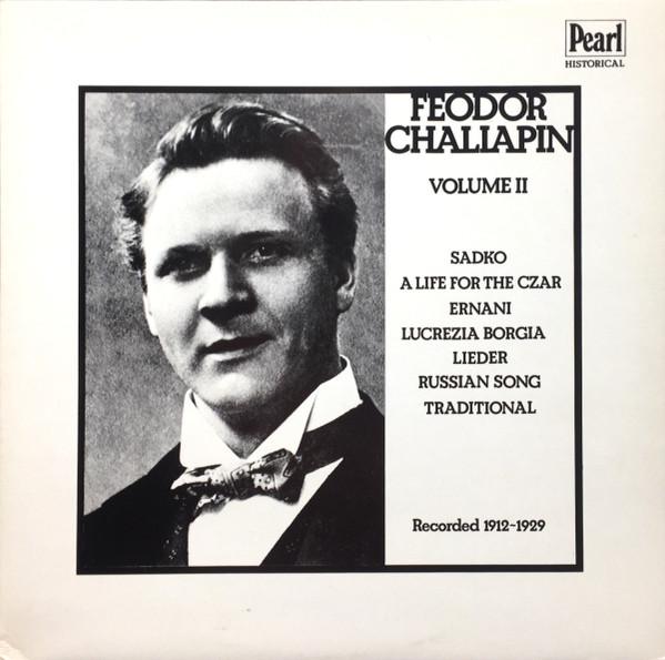 LP Record FEODOR CHALIAPIN Volume 2 Recorded 19121929 GEMM170 PEARL 1979 UK Classical Used
LP Record FEODOR CHALIAPIN Volume 2 Recorded 19121929 GEMM170 PEARL 1979 UK Classical Used