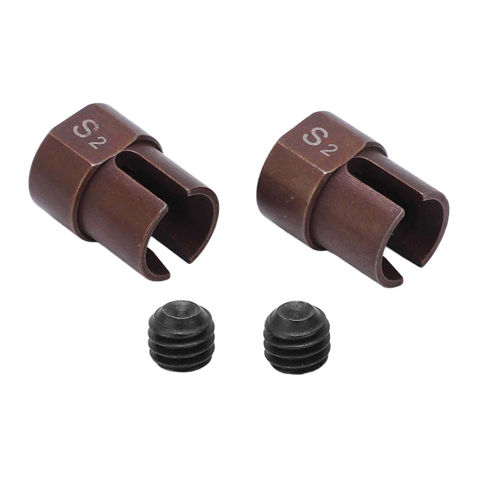 2Pcs S2 RC Joint Cup Driving Gear Connecting Cup Steel Gear Connector for ZD Racing EX07 1/7 RC Vehicle
2Pcs S2 RC Joint Cup Driving Gear Connecting Cup Steel Gear Connector for ZD Racing EX07 1/7 RC Vehicle