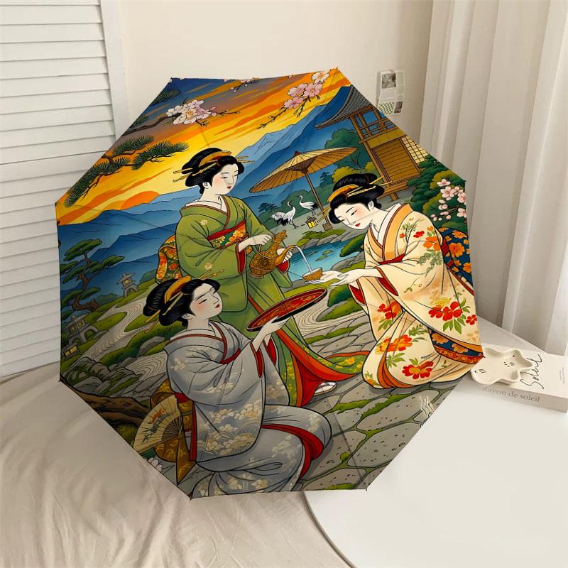 1PC Kimono Sakura Umbrella-8-Rib Reinforced, Automatic Open, Lightweight & Durable, Fashion Accessory for Outdoor, J0415
1PC Kimono Sakura Umbrella-8-Rib Reinforced, Automatic Open, Lightweight & Durable, Fashion Accessory for Outdoor, J0415