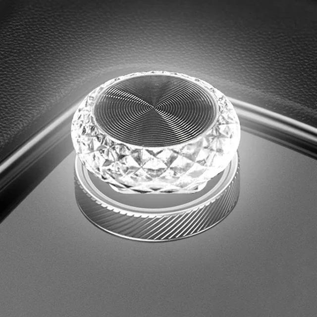 Портативный автомобильный USB окружающий свет Мини светодиодные декоративные атмосферные лампы для салона автомобиля окружающий свет компьютерный свет Plug Play белый