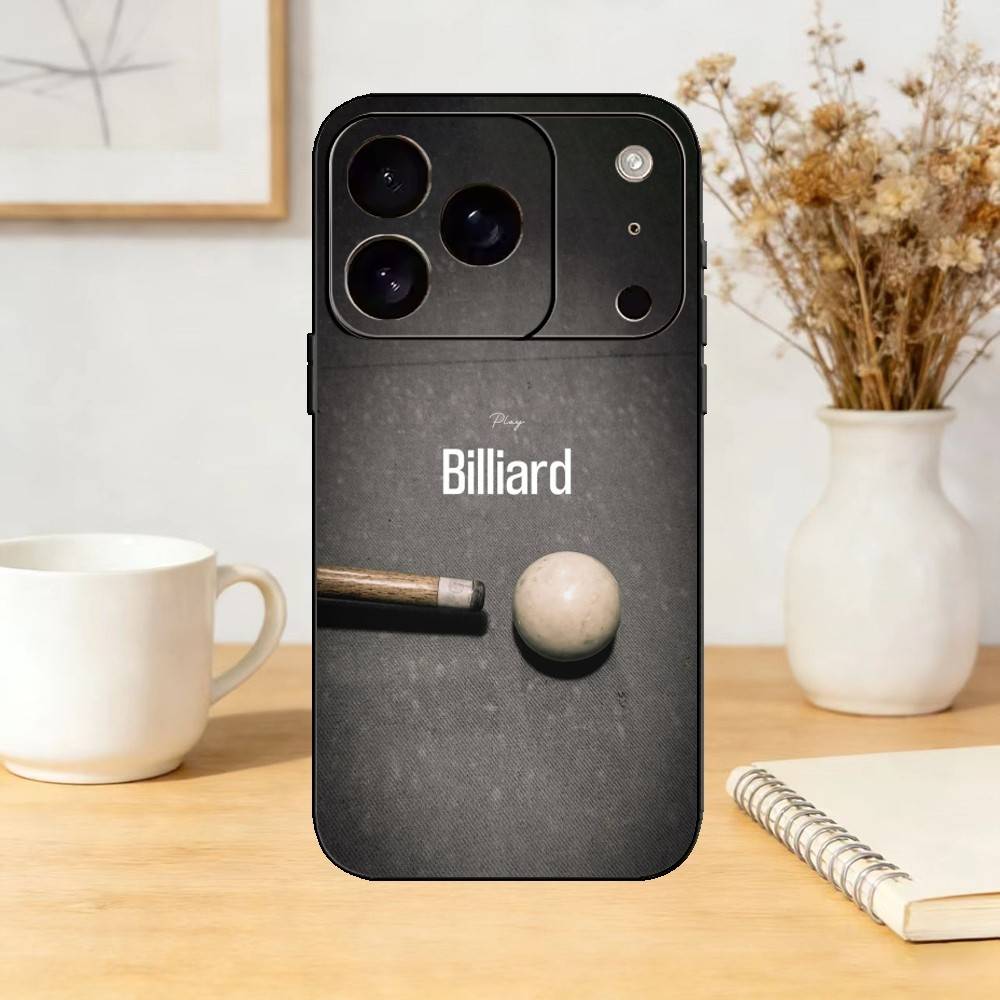 Billiards S-Snooker Sports Phone Case Silicone black Soft For IPhone 17,16,15,14,13,12,11,SE,Plus Pro Max iPhone17promax
Billiards S-Snooker Sports Phone Case Silicone black Soft For IPhone 17,16,15,14,13,12,11,SE,Plus Pro Max iPhone17promax