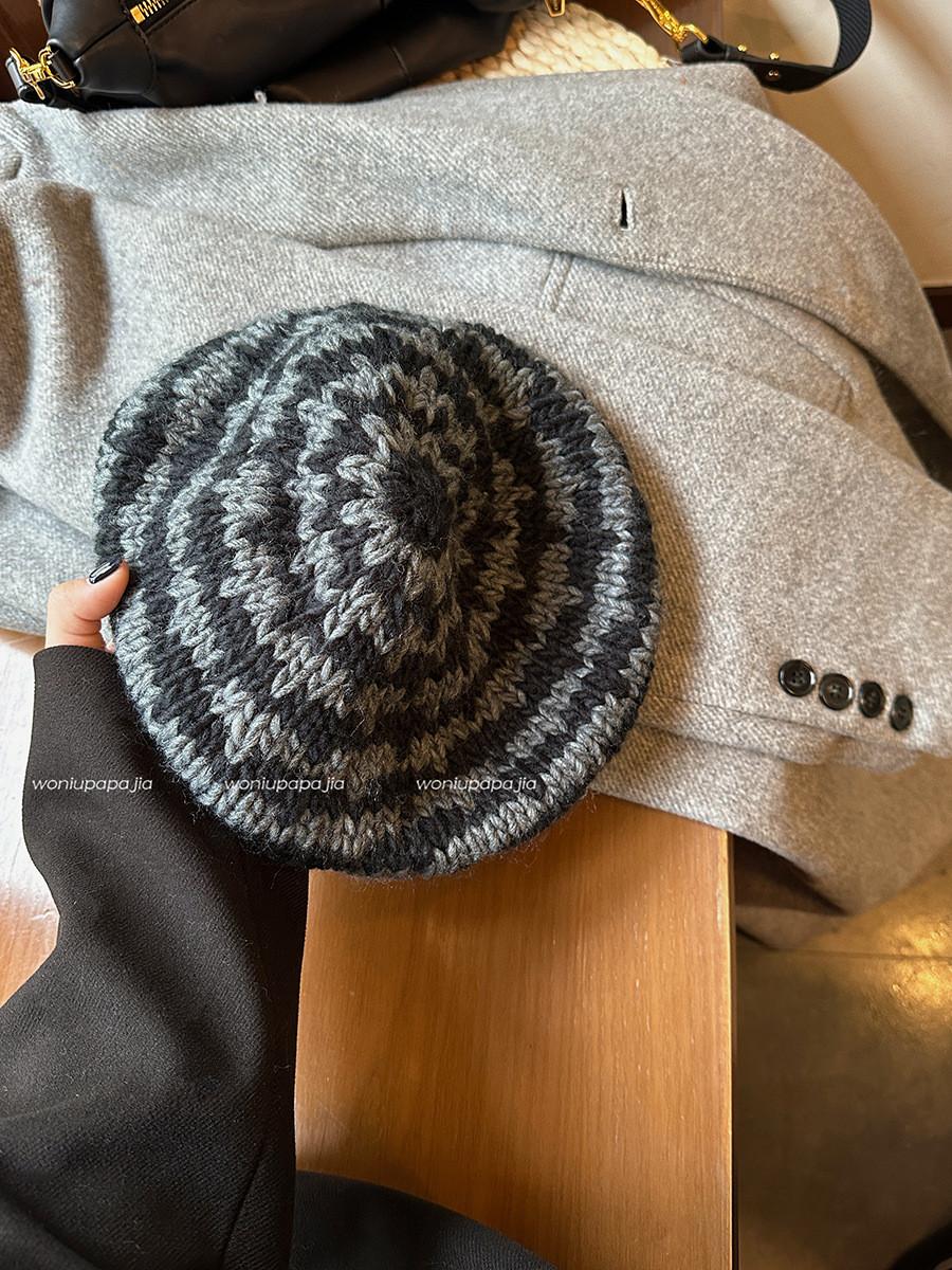 Берет Модный Вязаный Для Женщин Модная Геометрическая Дизайнерская Шапка Зимняя чёрный
Берет Модный Вязаный Для Женщин Модная Геометрическая Дизайнерская Шапка Зимняя чёрный