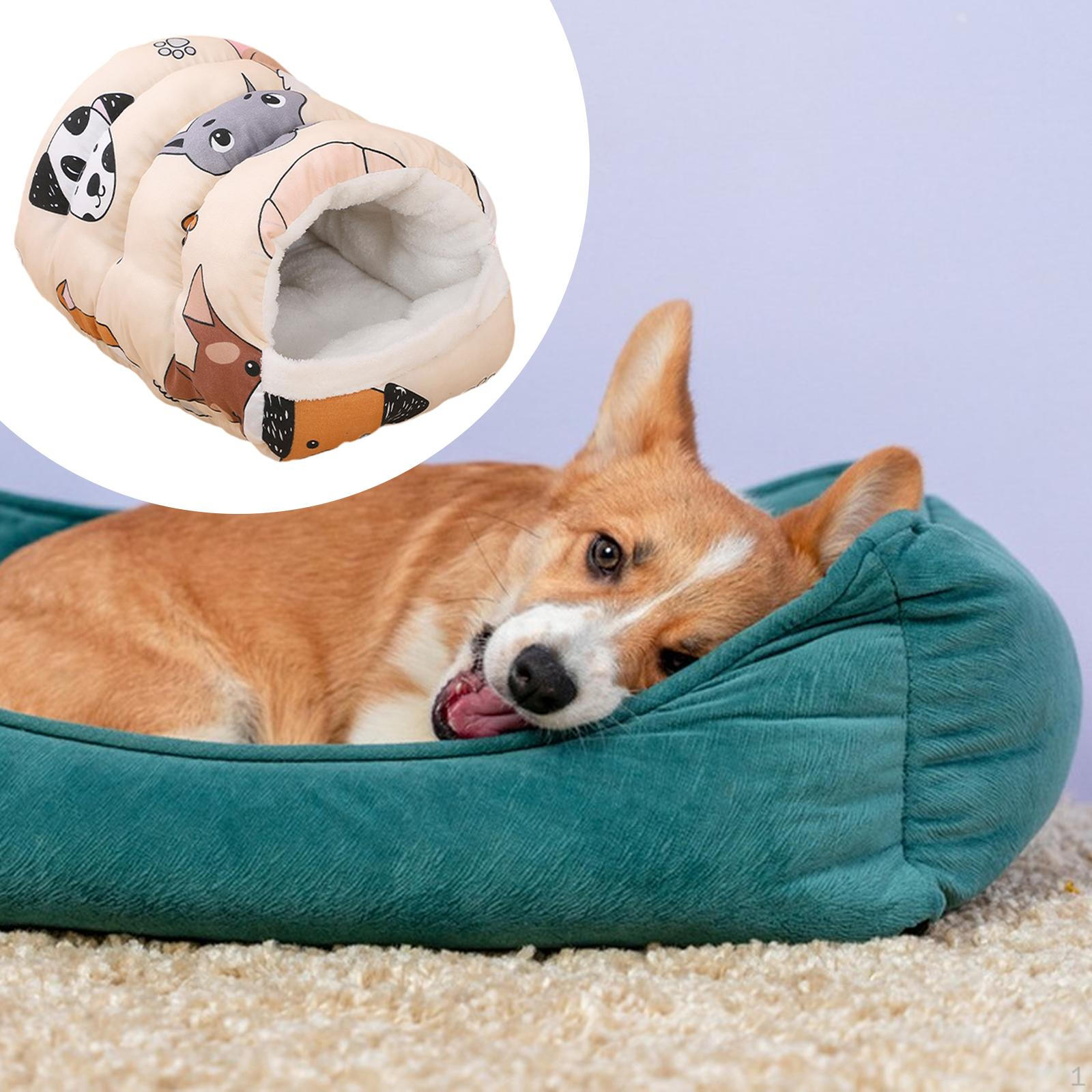 Bed Pet Sleeping Cave Made of Soft Polyester with Semi-Enclosed Structure for Hideaway Pets M_Style B
Bed Pet Sleeping Cave Made of Soft Polyester with Semi-Enclosed Structure for Hideaway Pets M_Style B