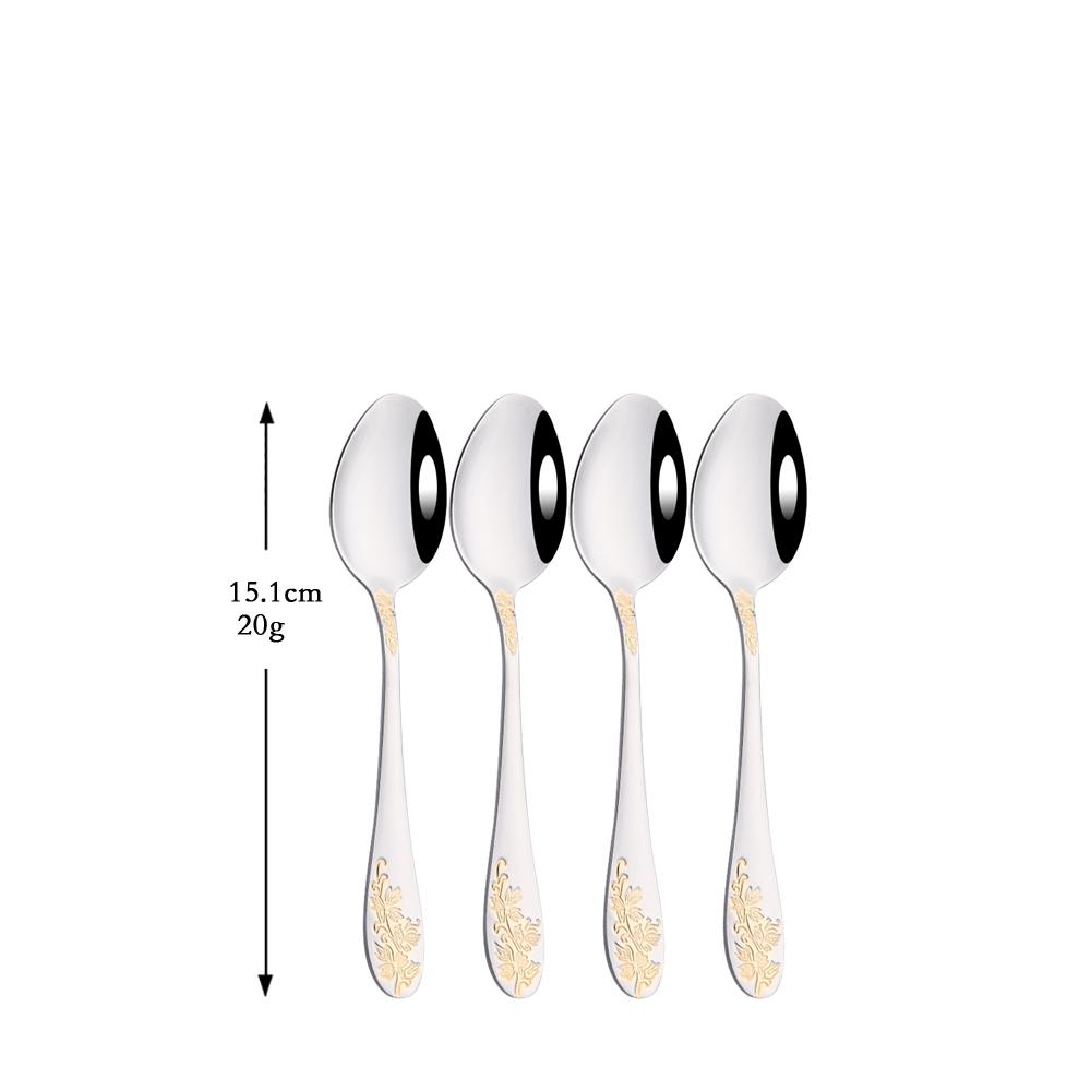 Gold Plated Tableware Cutlery Set Luxury Flatware Set Stainless Steel Knife Fork Spoon Royal Western Dinnerware Silverware Set
Gold Plated Tableware Cutlery Set Luxury Flatware Set Stainless Steel Knife Fork Spoon Royal Western Dinnerware Silverware Set