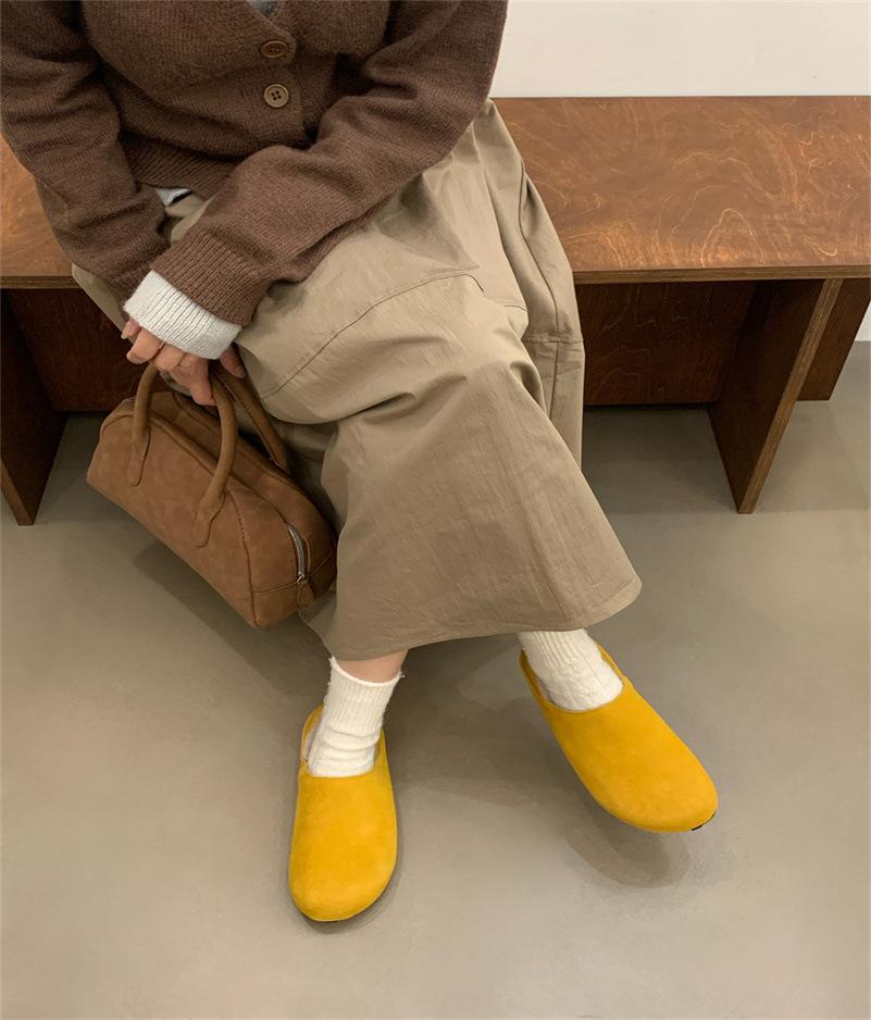 Ленивый ветер! Ретро туфли Boken с круглым носком, милые и уродливые, на одной педали, женские, корейская версия, повседневные, на мягкой подошве, туфли бабушки 39
Ленивый ветер! Ретро туфли Boken с круглым носком, милые и уродливые, на одной педали, женские, корейская версия, повседневные, на мягкой подошве, туфли бабушки 39